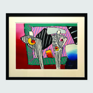 Artwork by Peter Max