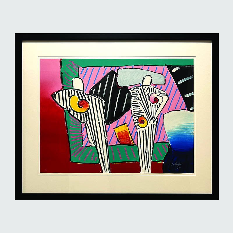 Artwork by Peter Max